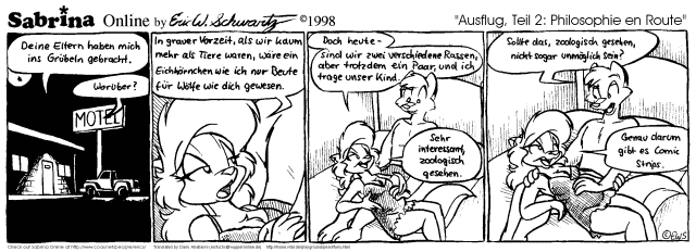 Ausflug, Teil 2: Philosophie en Route