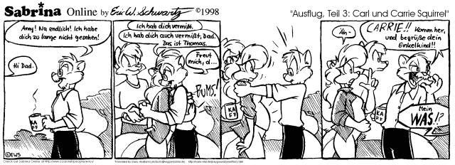 Ausflug, Teil 3: Carl und Carrie Squirrel